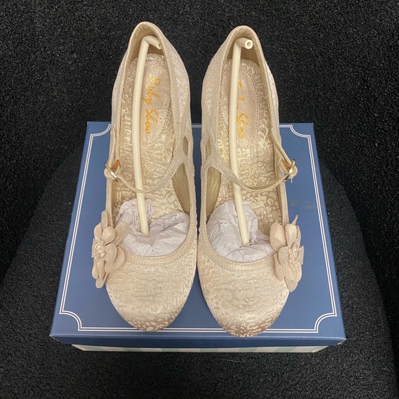 Ruby Shoo “Cindy” US size 8-8.5 (6/39) Vintage Art Deco style shoes - Picture 3 of 6